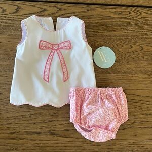 Little English Odette Diaper Set- Pink Vinings